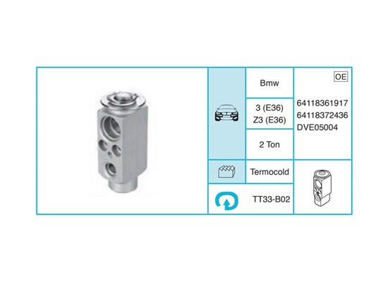 BMW 3 (E36) Z3 (E36) Expansion Valf TT33-B02