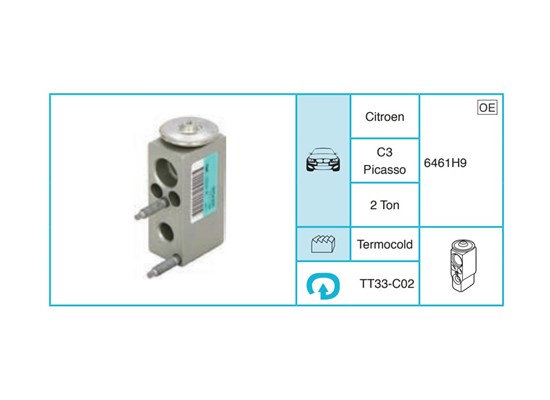 CITROEN C3 Picasso Expansion Valf TT33-C02