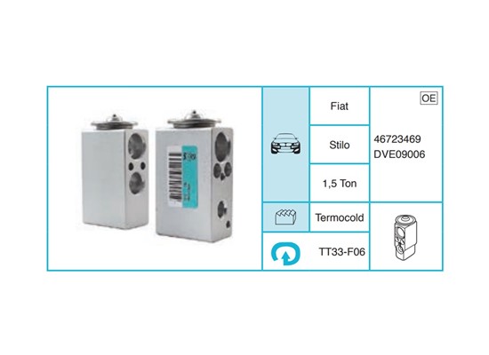 FIAT Stilo Ekspansiyon Valf TT33-F06