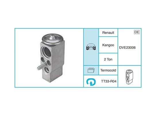 RENAULT Kangoo Ekspansiyon Valf TT33-R04