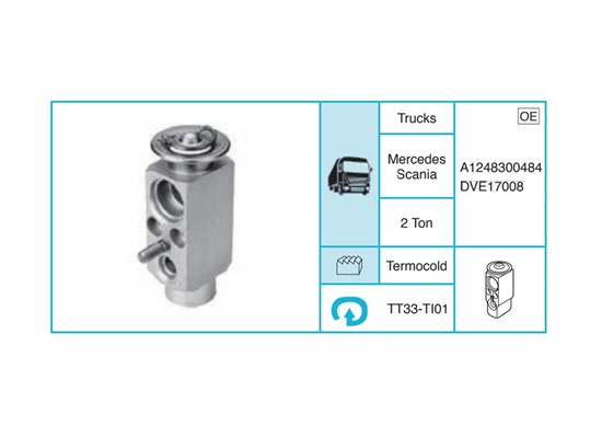 MERCEDES - Ekspansiyon Valf TT33-TI01