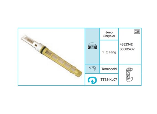 CHRYSLER - Kalem Tipi Ekspansiyon TT33-KL07