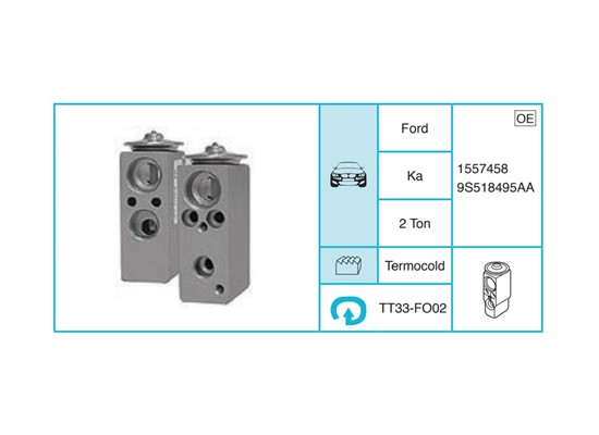 FORD Ka Ekspansiyon Valf TT33-FO02