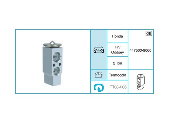 HONDA Hrv Oddsey Expansion Valf TT33-H06