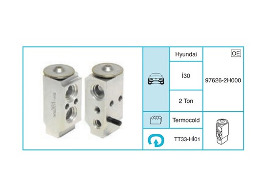 HYUNDAI İ30 Expansion Valf TT33-Hİ01