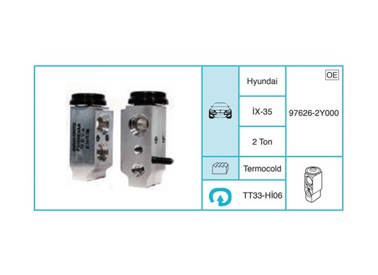 HYUNDAI İX-35 Expansion Valf TT33-Hİ06