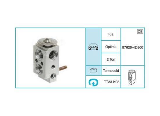 KIA Optima Ekspansiyon Valf TT33-K03
