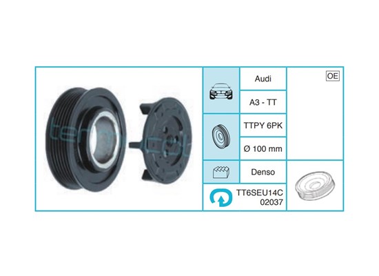 AUDI A3 - TT Kasnak Seti TT6SEU14C02037