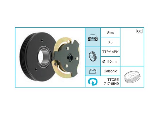 BMW X5 Kasnak Seti TTCSE717-0549