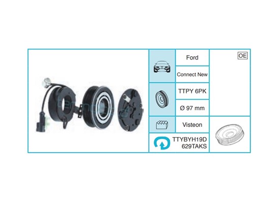 FORD Connect New Kasnak Seti TTYBYH19D629TAKS