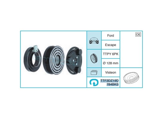 FORD Connect Old Kasnak Seti TTF3DZ19D784BKS