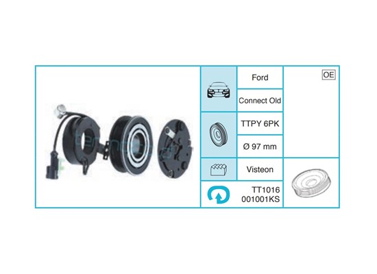 FORD Focus Kasnak Seti TT1016001001KS