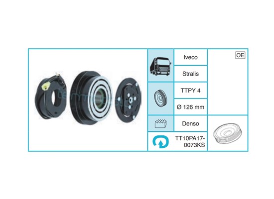 IVECO Stralis Kasnak Seti TT10PA17-0073KS