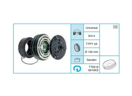 UNIVERSAL 5H14 Kasnak Seti TT65196010KS