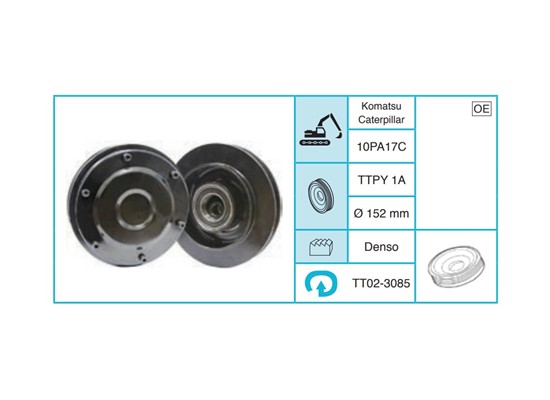 KOMATSU - Kasnak Seti TT02-3085