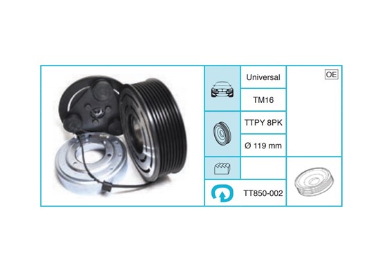 UNIVERSAL - Kasnak Seti TT850-002 - 3