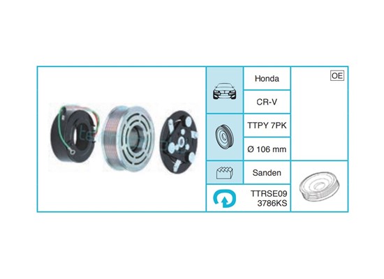 HONDA CR-V Kasnak Seti TTRSE093786KS