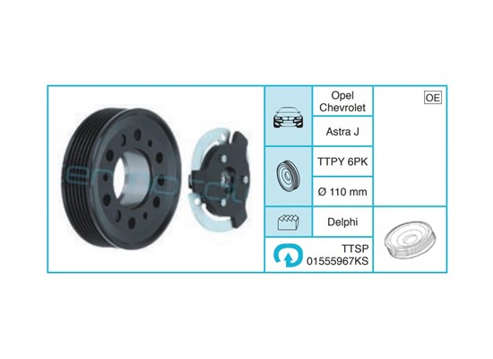 CHEVROLET - Kasnak Seti TTSP01555967KS