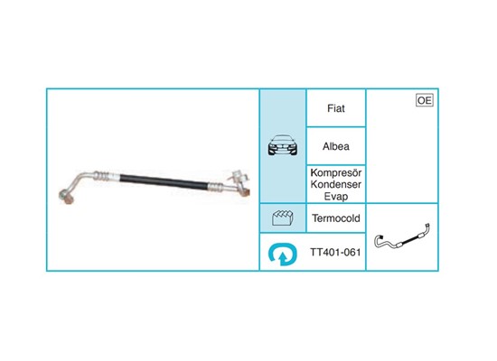 FIAT Albea Hortum TT401-061