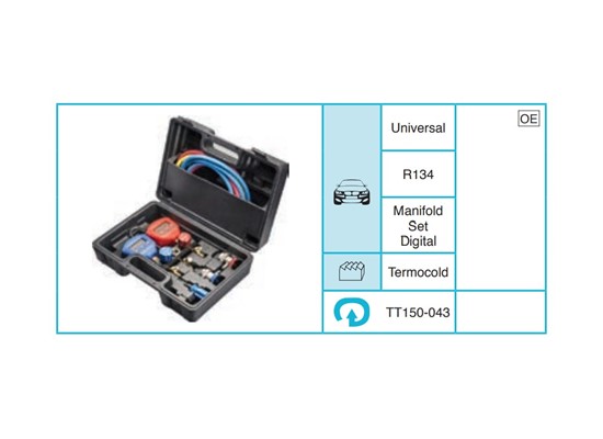 UNIVERSAL R134 Servis Ekipmanları ve Aksesuarlar TT150-043