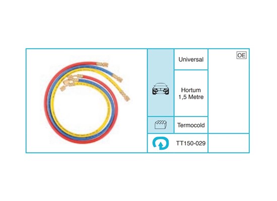 UNIVERSAL 150-029 Servis Ekipmanları ve Aksesuarlar TT150-029