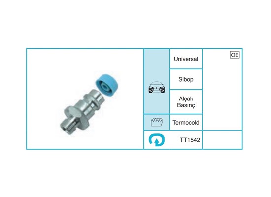 UNIVERSAL 1542 Servis Ekipmanları ve Aksesuarlar TT1542