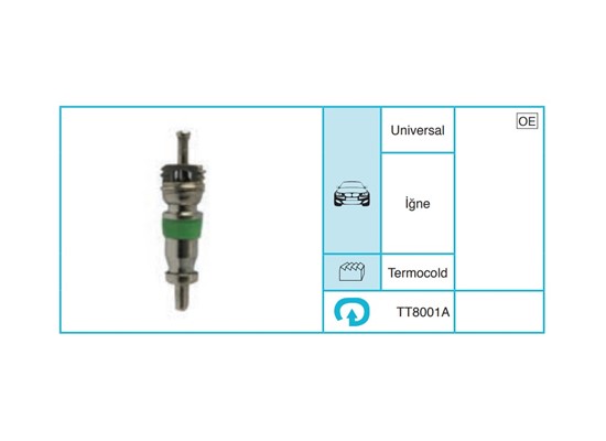 UNIVERSAL 8001A Servis Ekipmanları ve Aksesuarlar TT8001A