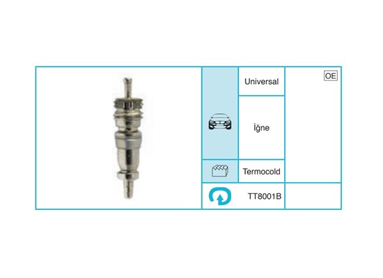 UNIVERSAL 8001B Servis Ekipmanları ve Aksesuarlar TT8001B