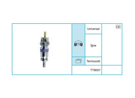 UNIVERSAL 8007 Servis Ekipmanları ve Aksesuarlar TT8007