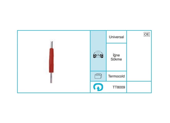 UNIVERSAL 8009 Servis Ekipmanları ve Aksesuarlar TT8009