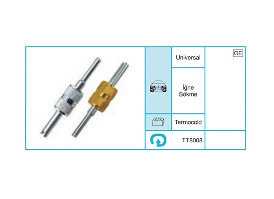 UNIVERSAL 8008 Servis Ekipmanları ve Aksesuarlar TT8008