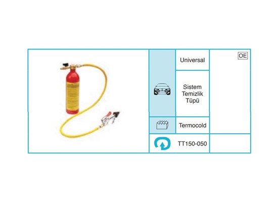 UNIVERSAL 150-050 Servis Ekipmanları ve Aksesuarlar TT150-050