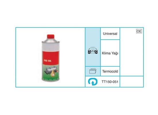 UNIVERSAL 150-051 Servis Ekipmanları ve Aksesuarlar TT150-051