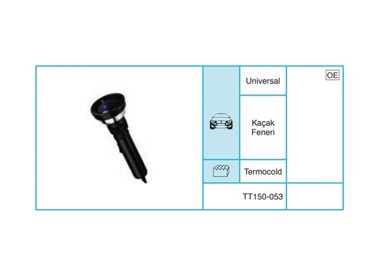 UNIVERSAL 150-053 Servis Ekipmanları ve Aksesuarlar TT150-053