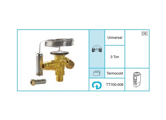 UNIVERSAL - Denge Valfi ve Termostat TT700-006