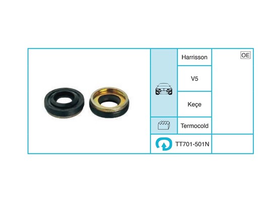 TERMOCOLD Harrisson V5 Keçe TT701-501N