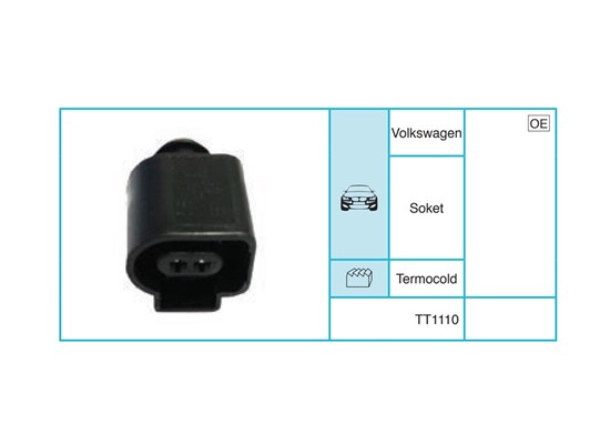 VOLKSWAGEN - Kompresör Soketi TT1110
