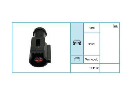 FORD - Kompresör Soketi TT1112