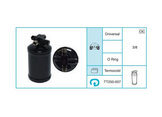 UNIVERSAL 250-007 Kurutucu Filtre TT250-007