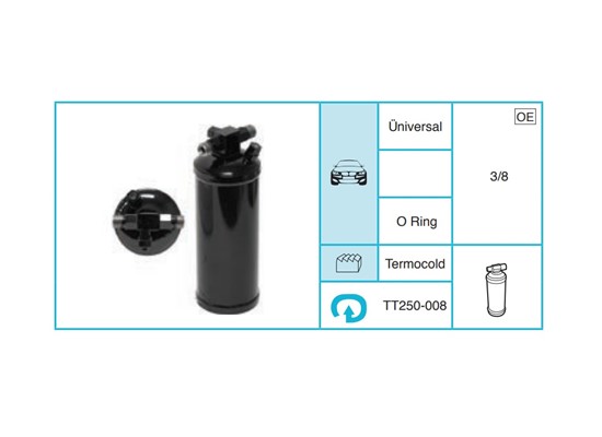 UNIVERSAL 250-008 Kurutucu Filtre TT250-008