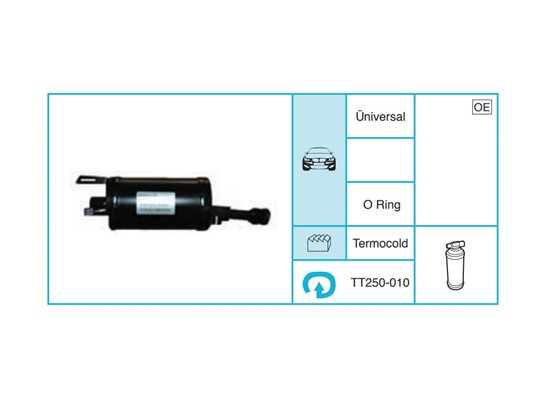 UNIVERSAL 250-010 Kurutucu Filtre TT250-010