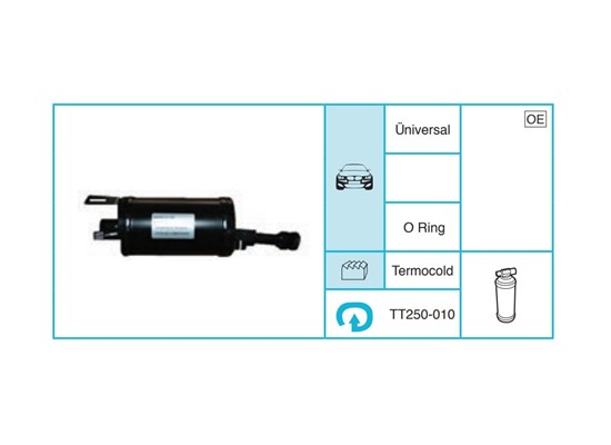 UNIVERSAL - Kurutucu Filtre TT250-010