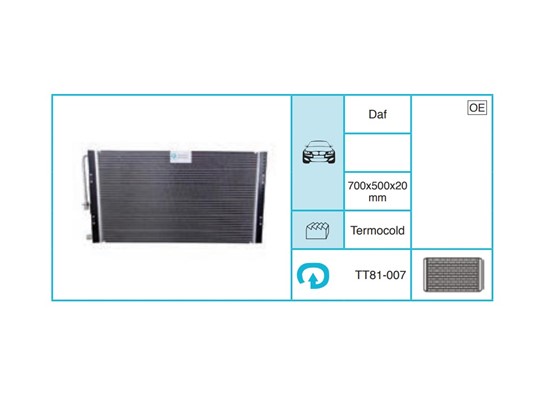 UNIVERSAL 81-007 Kondanser TT81-007