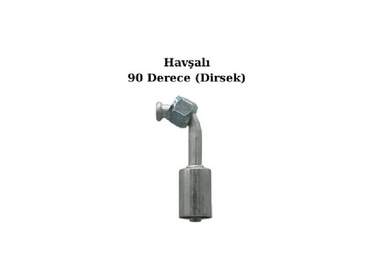 TERMOCOLD 8mm Havşalı Alüminyum 90 Derece (Dirsek) Rekor TTR900-9001