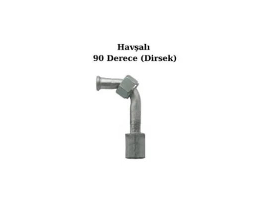 TERMOCOLD 10mm Havşalı Alüminyum 90 Derece (Dirsek) Rekor TTR900-9008