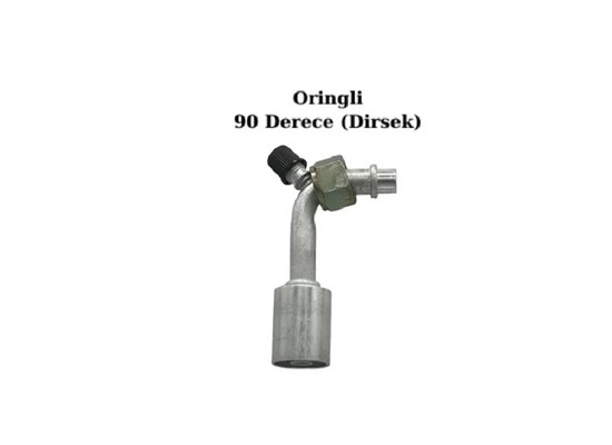 TERMOCOLD 10mm İnyonlu Oringli Alüminyum 90 Derece (Dirsek) Rekor TTR900-9013