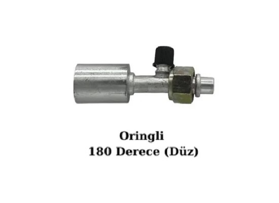 TERMOCOLD 10mm İnyonlu Oringli Alüminyum Düz Rekor TTR900-9015
