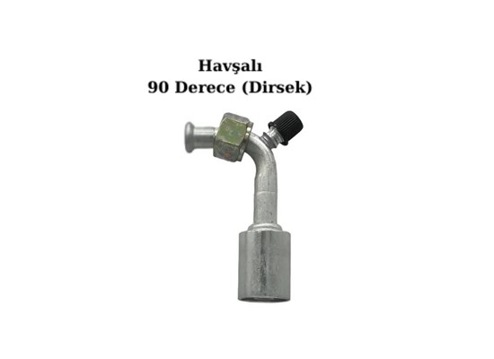 TERMOCOLD 13mm İnyonlu Havşalı Alüminyum 90 Derece (Dirsek) Rekor TTR900-9024