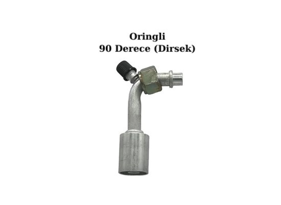 TERMOCOLD 13mm İnyonlu Oringli Alüminyum 90 Derece (Dirsek) Rekor TTR900-9025