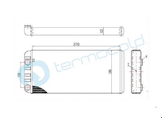 RENAULT TRUCKS T SERİSİ Kalorifer Petek TT21062377 - 2